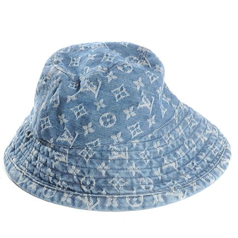 louis vuitton monogram bob hat|louis vuitton denim bucket hat.